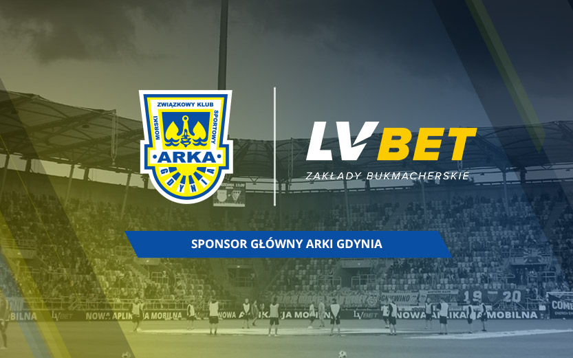 LVbet - sponsor Arki Gdynia